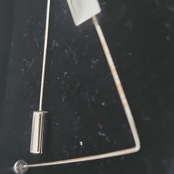 Balenciaga Silver Earrings - Picture 3 of 4